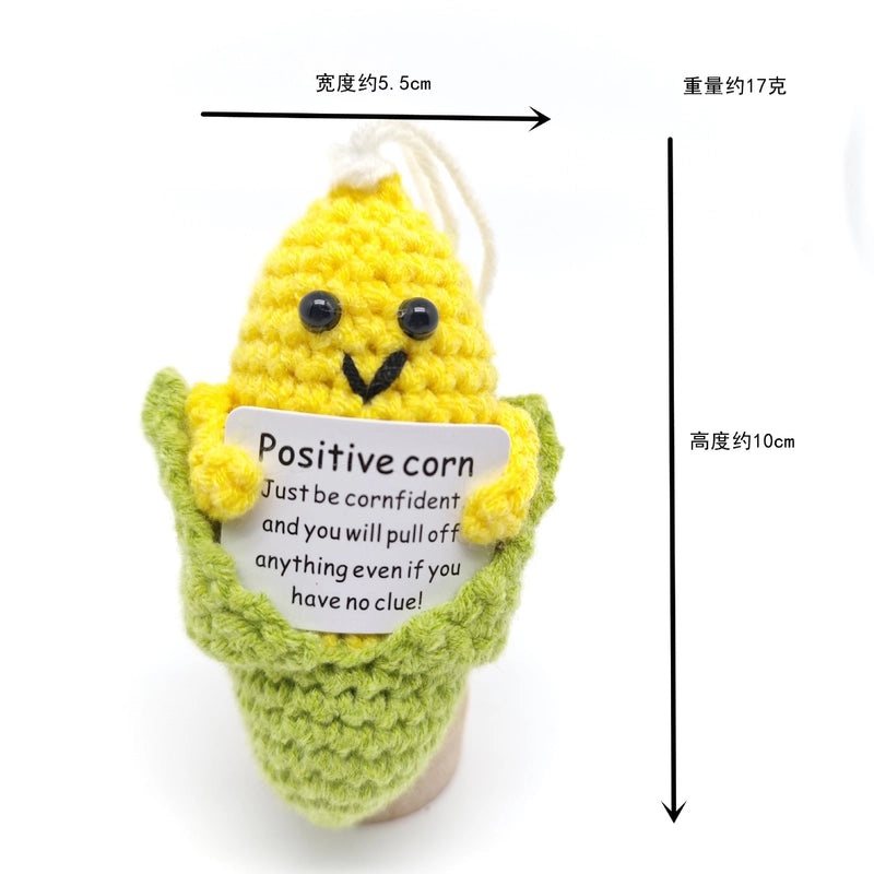 Adorable Animal and Fruit Vegetable Yarn Ornaments for Home Decor | Home Decor & Accessories