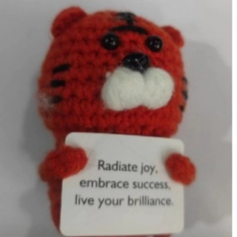 Cartoon Animal Yarn Flower Vine Decoration, Artificial Simulation Plants for Home Decor|Home Decor & Artificial Plants