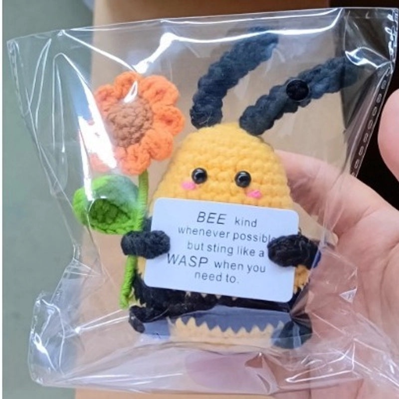 Cartoon Animal Yarn Flower Vine Decoration, Artificial Simulation Plants for Home Decor|Home Decor & Artificial Plants