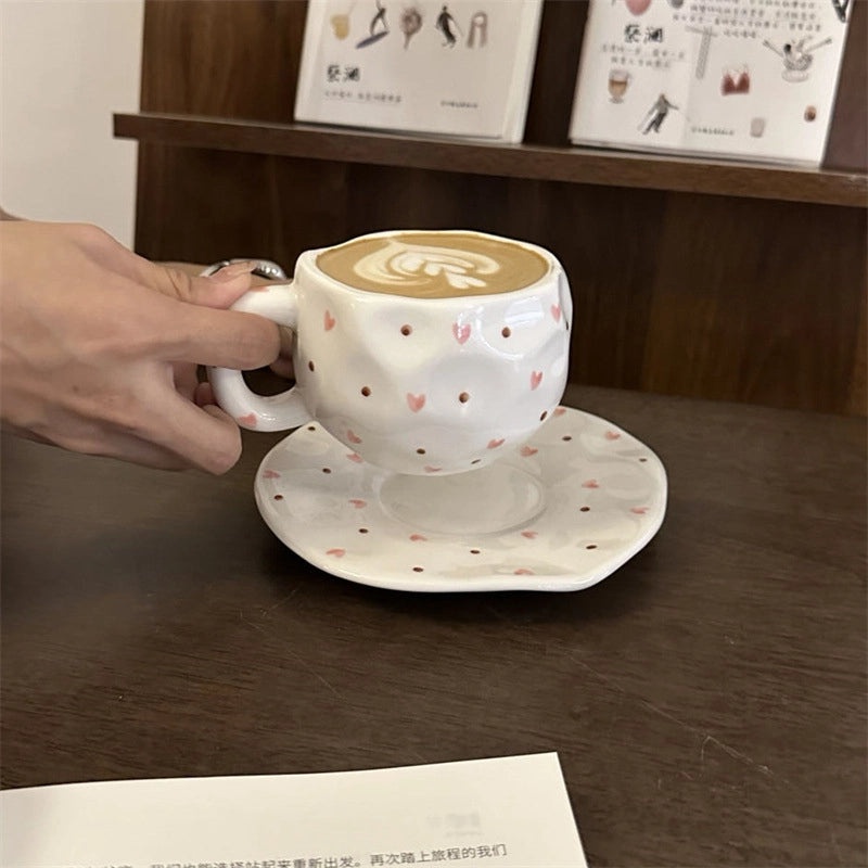 Retro Floral Ceramic Water Bottle Set | Home & Kitchen Accessories