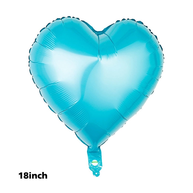 Birthday Star and Heart Shaped Aluminum Foil Balloons for Party Decorations|Party Supplies Balloons