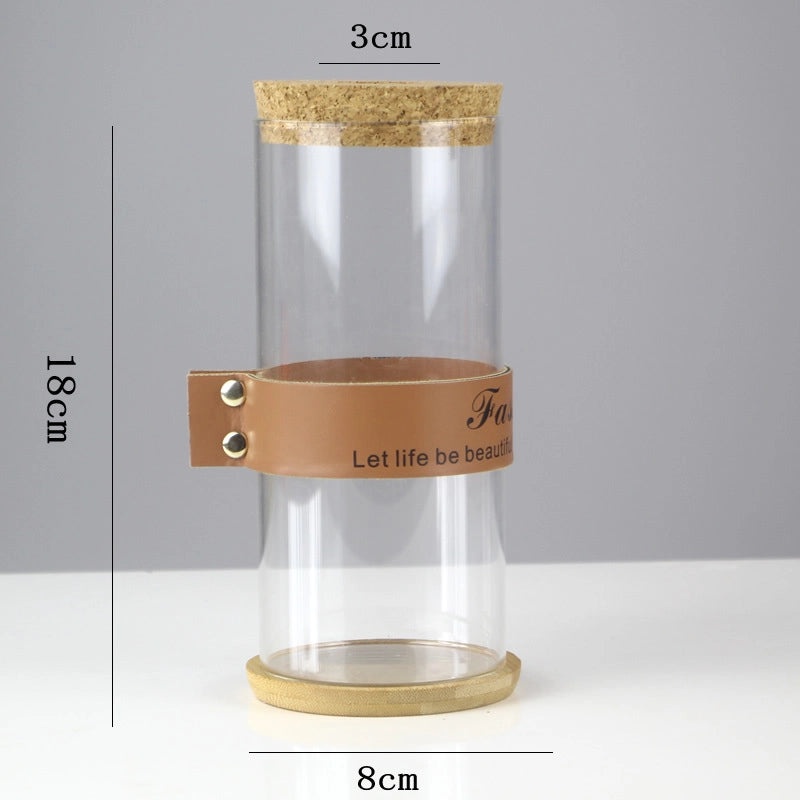 Elegant Geometric Glass Artificial Flowers for Home Decor|Home Decor Accessories