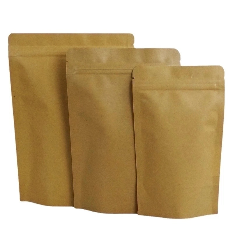 Minimalist Solid Color Kraft Paper Storage Bag for Home Organization|Storage & Organization