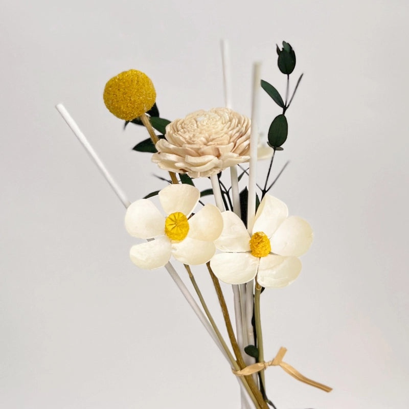 Elegant Romantic Dried Flower Arrangement Preserved Fresh Artificial Floral Decoration|Home Decor Artificial Flowers