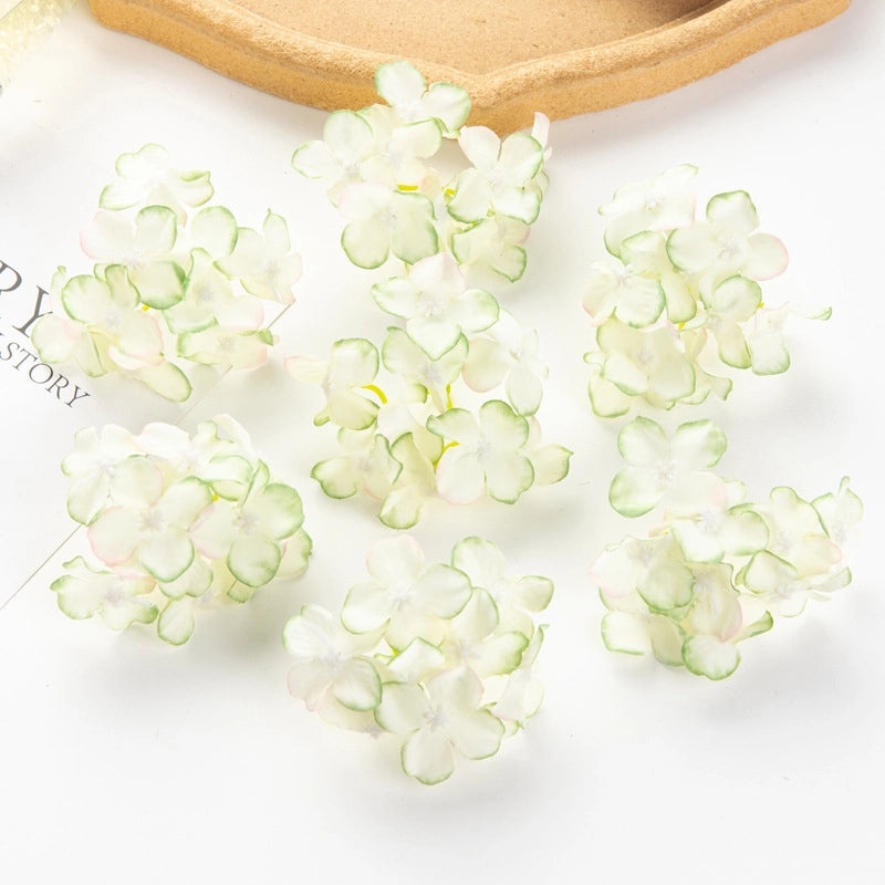 Elegant Pastoral Hydrangea Silk Flowers Artificial Plants for Home Decor|Artificial Flowers