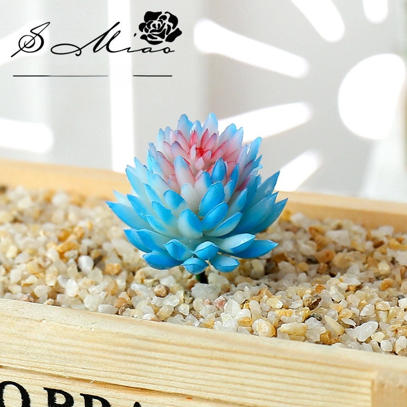 Jigwa Lotus Artificial Succulent Plant Wall Decor DIY Creative Supplies Factory Direct|Home & Garden Decorations