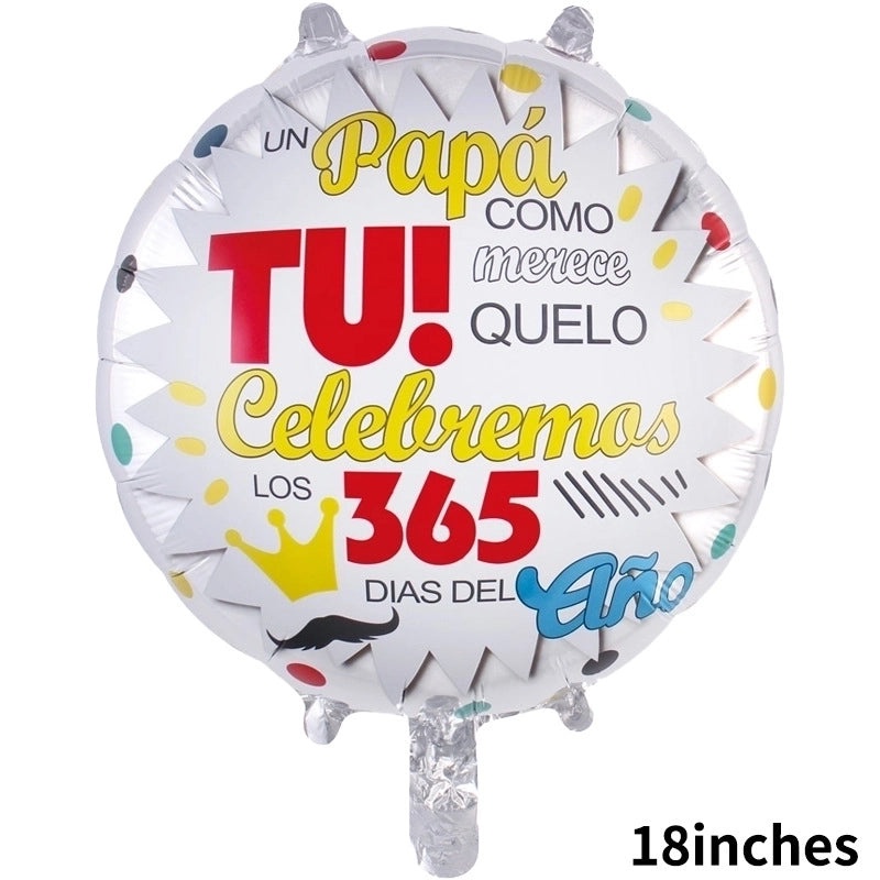 50 Pack Heart Shaped Bow Knot Aluminum Foil Balloons for Father's Day Party Decoration|Party Supplies Balloons