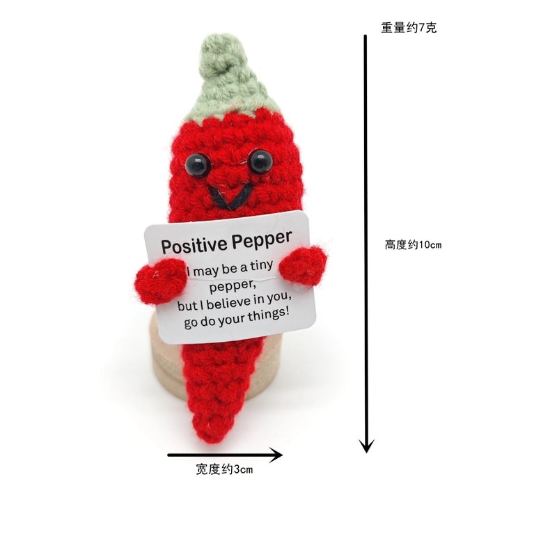 Adorable Animal and Fruit Vegetable Yarn Ornaments for Home Decor | Home Decor & Accessories