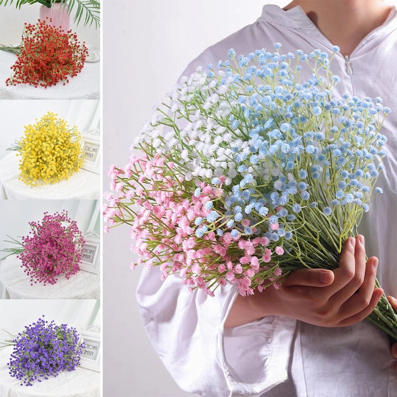 20 Pcs Gypsophila Artificial Flowers for Wedding, Home, Hotel Decor, Dining Table Centerpiece | Artificial Flowers & Plants