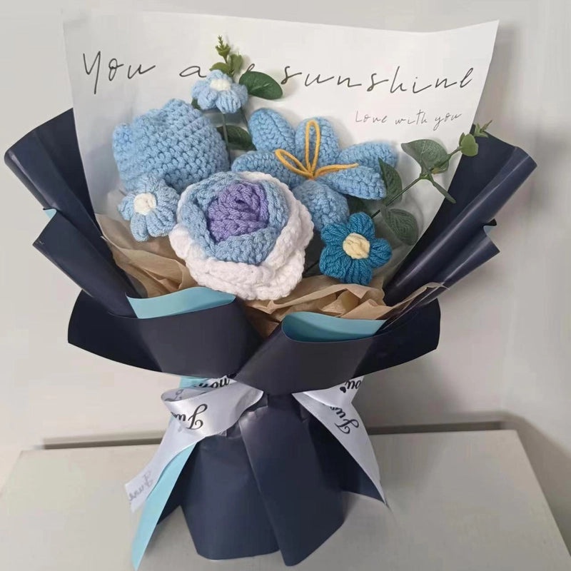 Simple Elegant Fabric Flower Bouquet|Home Decor Artificial Flowers