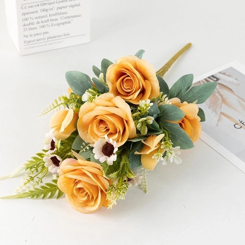 Minimalist Classic Silk Flower Artificial Plants Decorative Imitation Flowers|Home Decor Artificial Plants