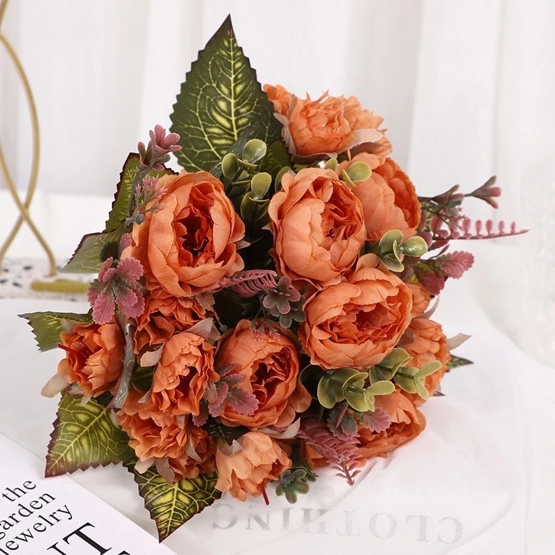 Silk Flower Streetwear Style Artificial Bloom Imitation Plants|Home Decor Artificial Flowers