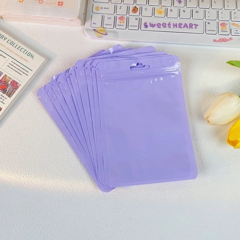 Stylish Solid Color Plastic Jewelry Gift Bag for Accessories | Jewelry Packaging