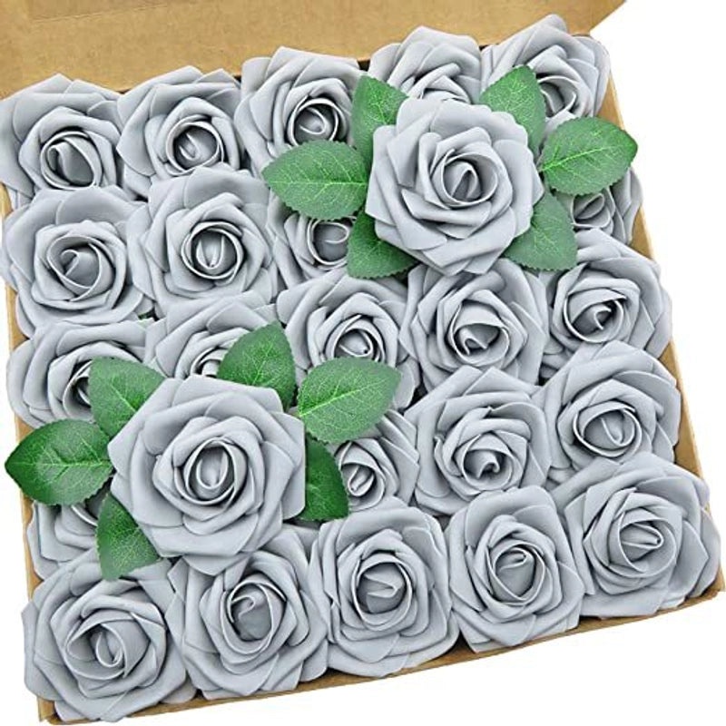 Chic Floral Plastic Artificial Flowers for Women|Home Decor & Artificial Flowers