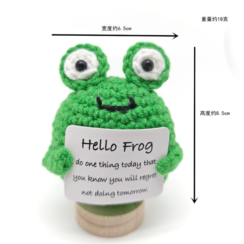 Adorable Animal and Fruit Vegetable Yarn Ornaments for Home Decor | Home Decor & Accessories