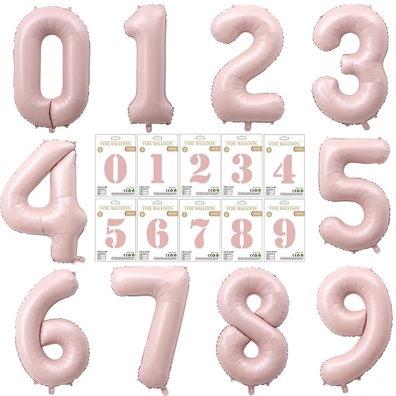 Personalized Birthday Number Balloons Aluminum Foil Party Decorations|Party Supplies Balloons