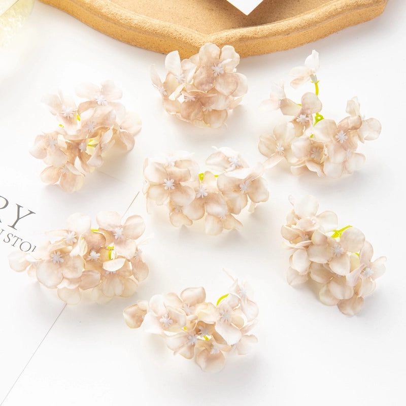 Elegant Pastoral Hydrangea Silk Flowers Artificial Plants for Home Decor|Artificial Flowers