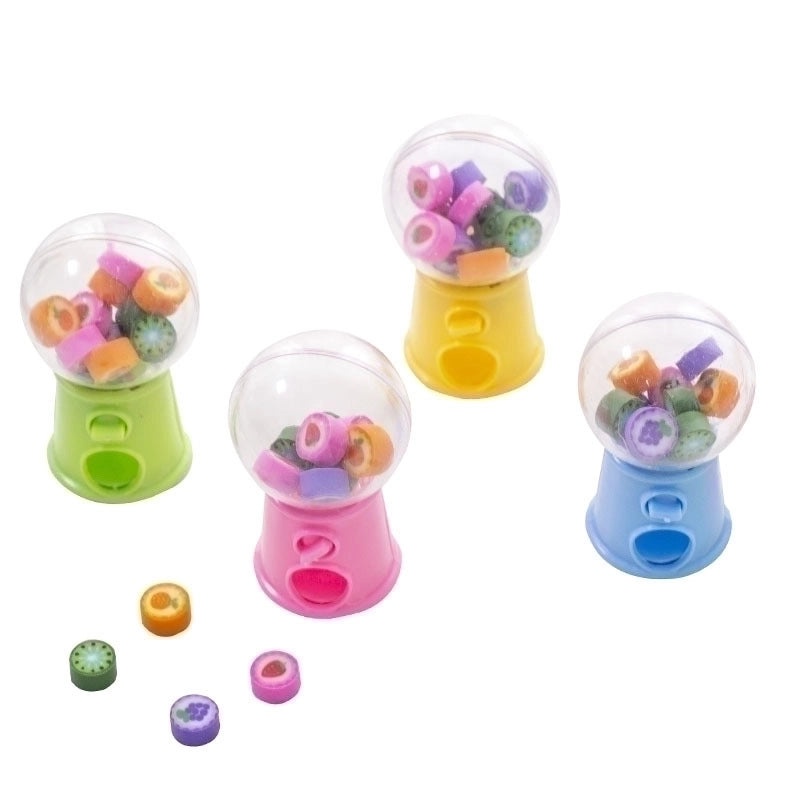 Creative Gashapon Capsule Toy Eraser Set for Students | School Supplies