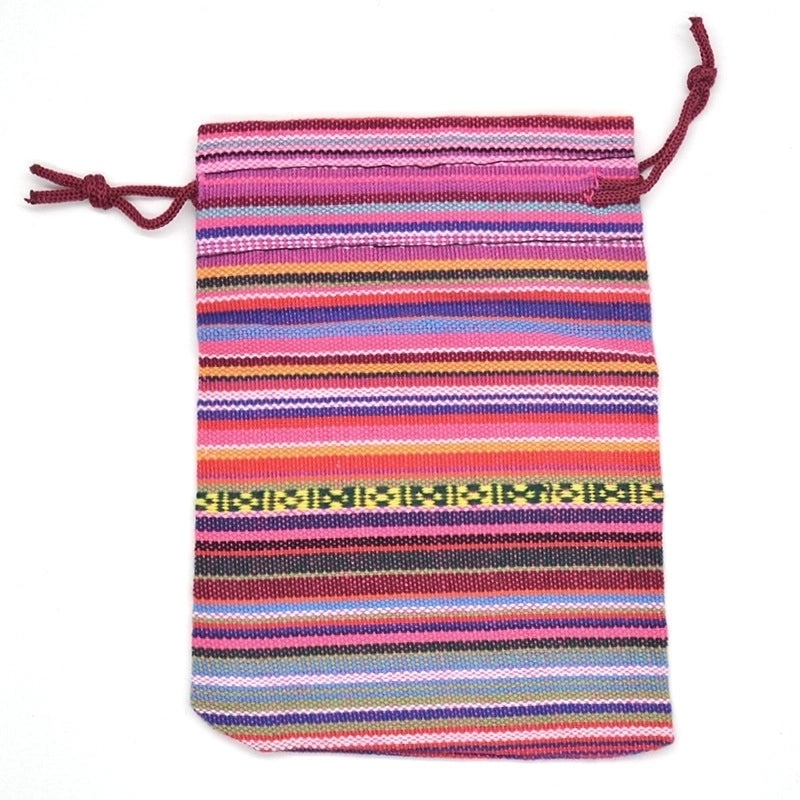Bohemian Stripe Cotton Gift Bags | Accessories & Gift Wrapping