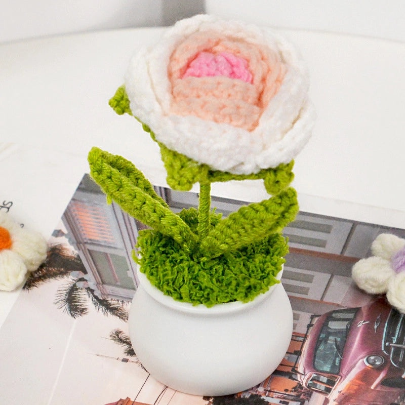 Simple Elegant Fabric Flower Bouquet|Home Decor Artificial Flowers