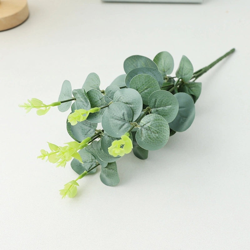 Minimalist Color Block Raw Silk Artificial Flowers Faux Plants Decorative Home Accessories|Home Decor Artificial Flowers