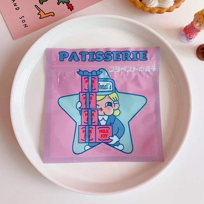 Adorable Bear Snack Pouch for Biscuits and Candy | Food Storage Bags