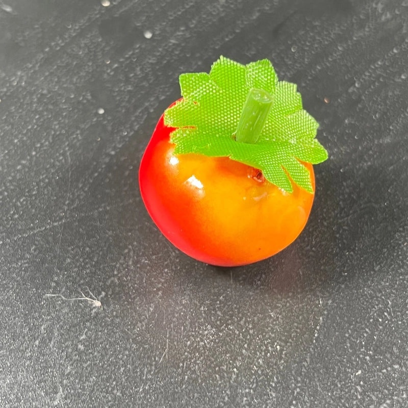 Mini Fruit Foam Props Simulation Peaches and Cherries Decorative Photo Models|Home Decor & Photo Props