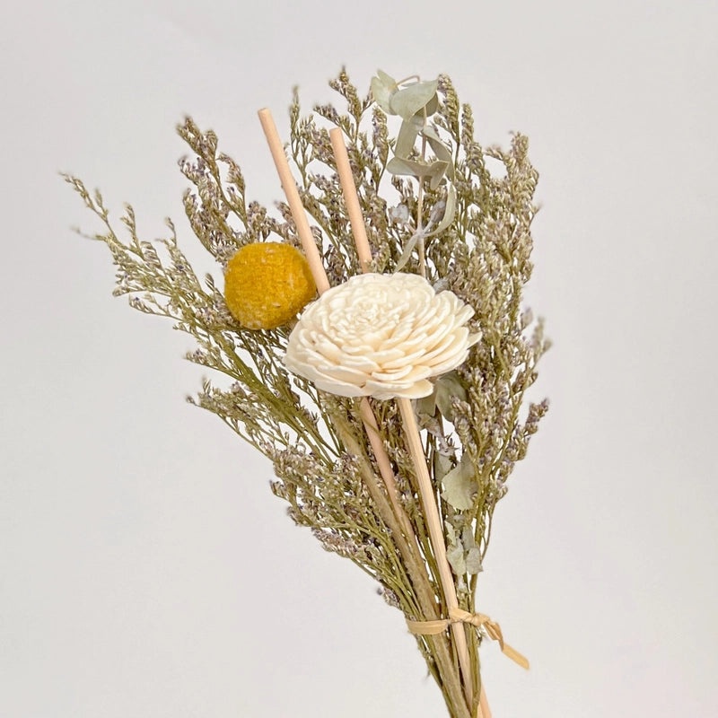 Elegant Romantic Dried Flower Arrangement Preserved Fresh Artificial Floral Decoration|Home Decor Artificial Flowers