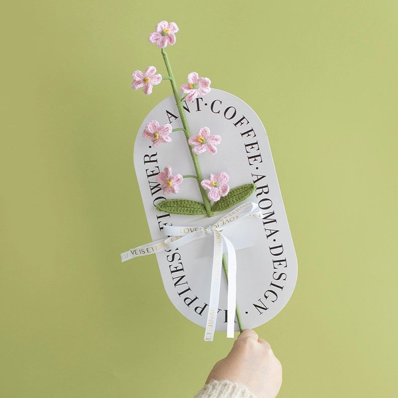 Colorful Yarn Handmade Artificial Flowers|Home Decor Artificial Flowers