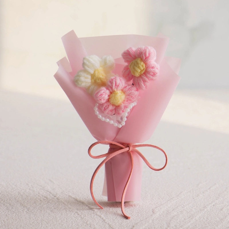 Colorful Yarn Artificial Flowers for Home Decor|Home & Garden > Home Decor > Artificial Flowers & Plants