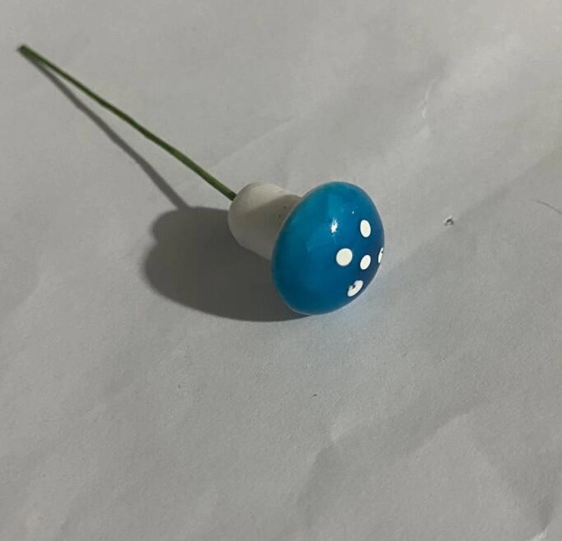 300 Pcs Mini Foam Simulation Mushrooms for Jewelry Making Craft DIY Cute Decorations|Craft Supplies