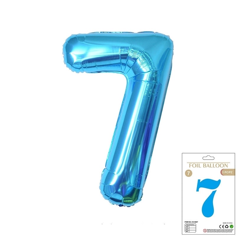 Personalized Birthday Number Balloons Aluminum Foil Party Decorations|Party Supplies Balloons