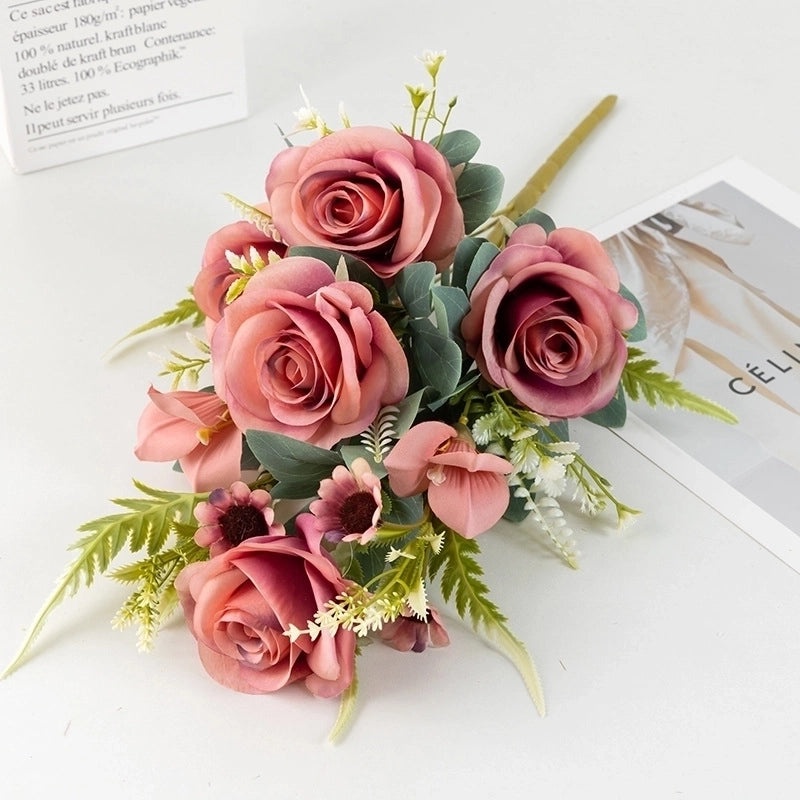 Minimalist Classic Silk Flower Artificial Plants Decorative Imitation Flowers|Home Decor Artificial Plants