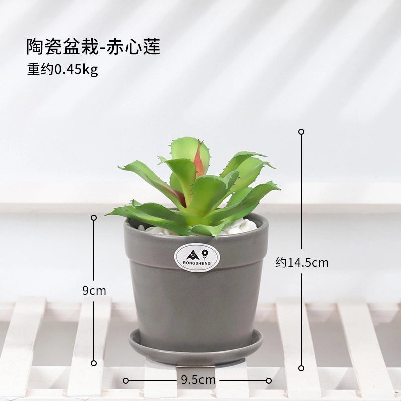 Artificial Hydrangea Bouquet Green Floral Arrangement for Living Room Desktop Decoration|Home Decor Artificial Flowers