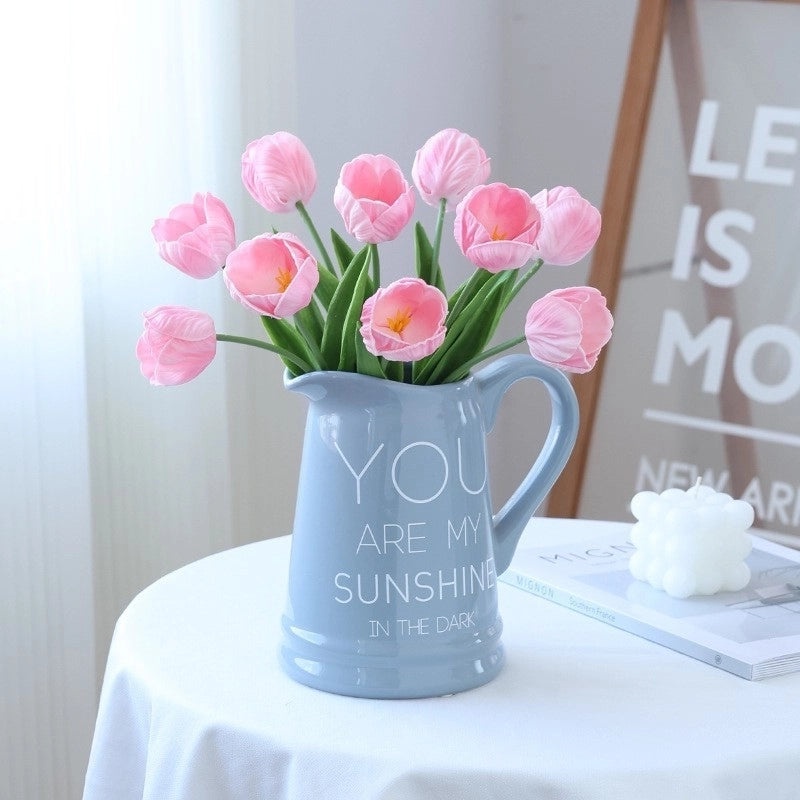 Elegant Pastoral Silk Flowers Artificial Plants for Home Decor|Home & Garden Artificial Flowers