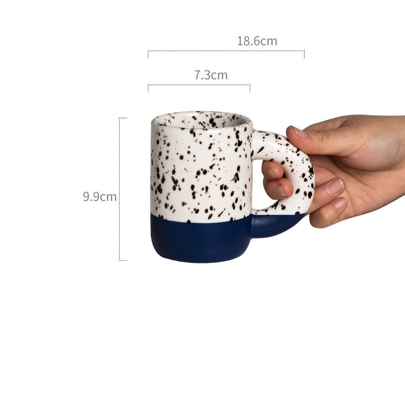 Vintage Floral Ceramic Coffee Mug 1 Pc|Home & Kitchen > Drinkware > Mugs