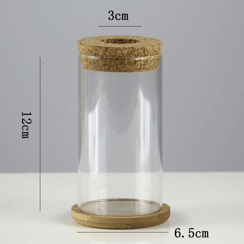 Elegant Geometric Glass Artificial Flowers for Home Decor|Home Decor Accessories