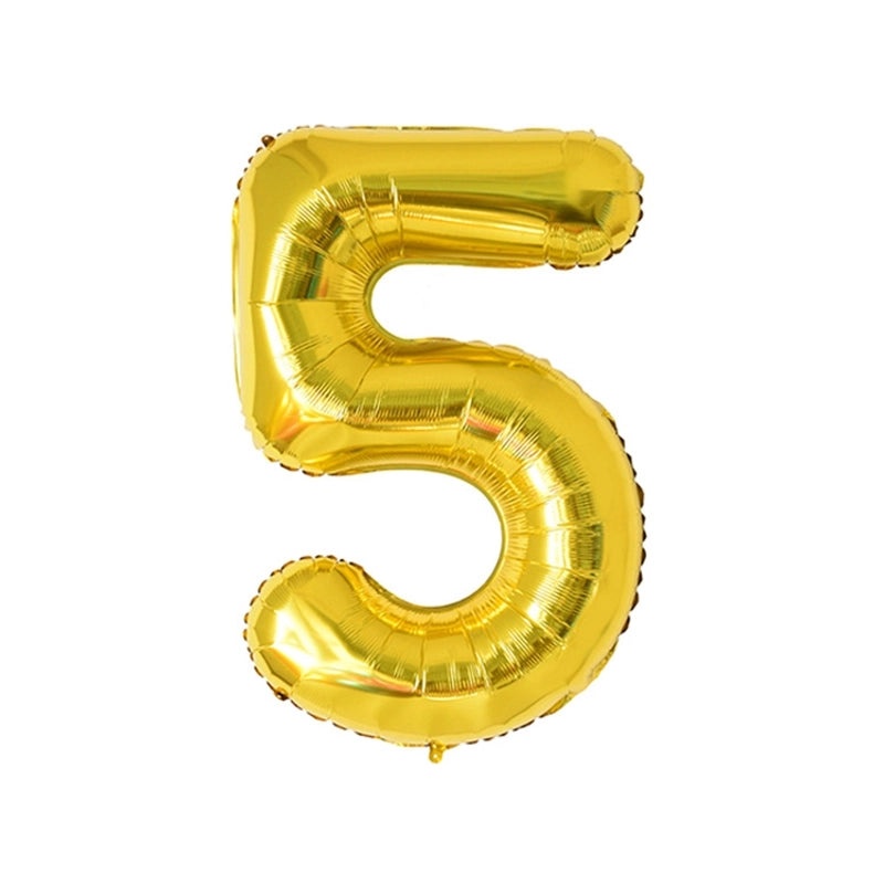 Personalized Birthday Number Balloons Aluminum Foil Party Decorations|Party Supplies Balloons