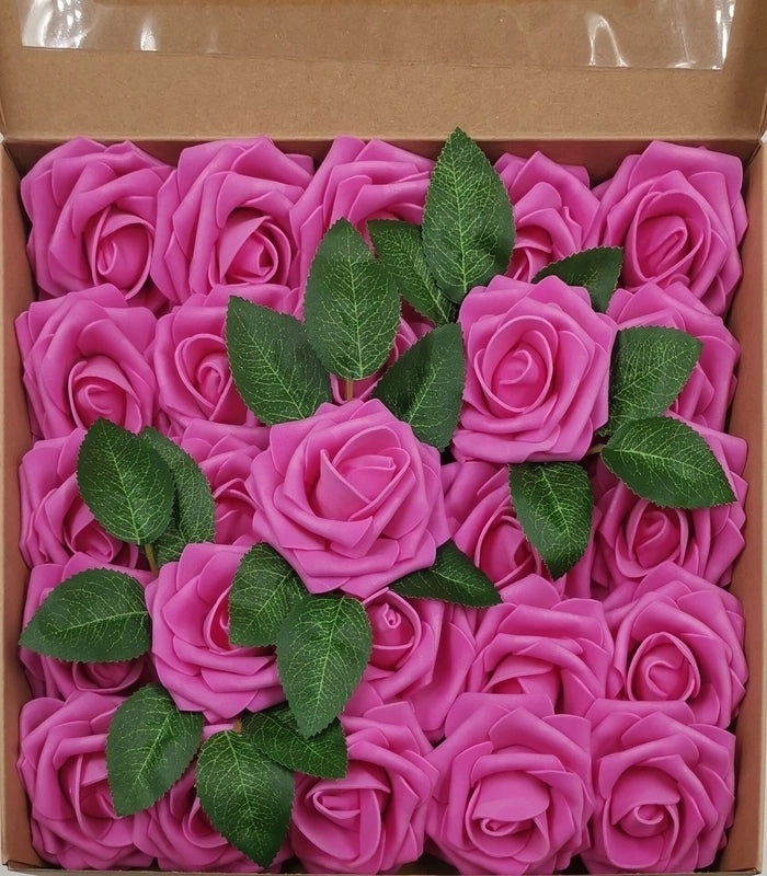 Romantic Foam Flower Arrangement for Housewarming and Birthday Gifts|Home Decor & Gifts