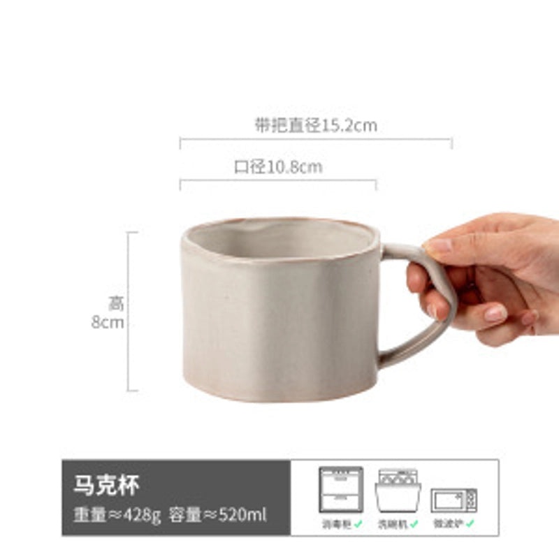 Vintage Floral Ceramic Coffee Mug 1 Pc|Home & Kitchen > Drinkware > Mugs