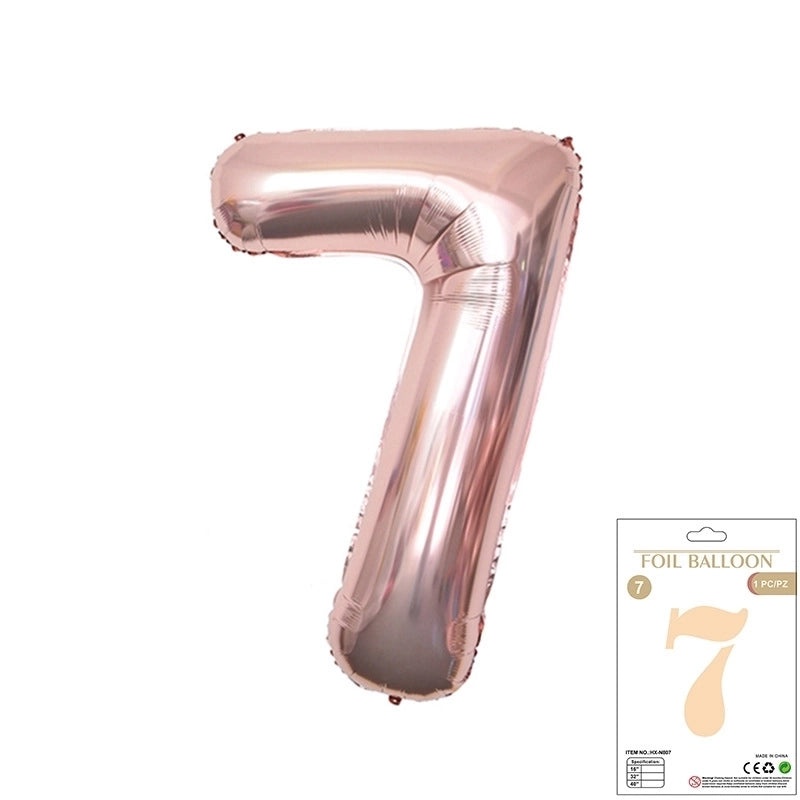 Personalized Birthday Number Balloons Aluminum Foil Party Decorations|Party Supplies Balloons