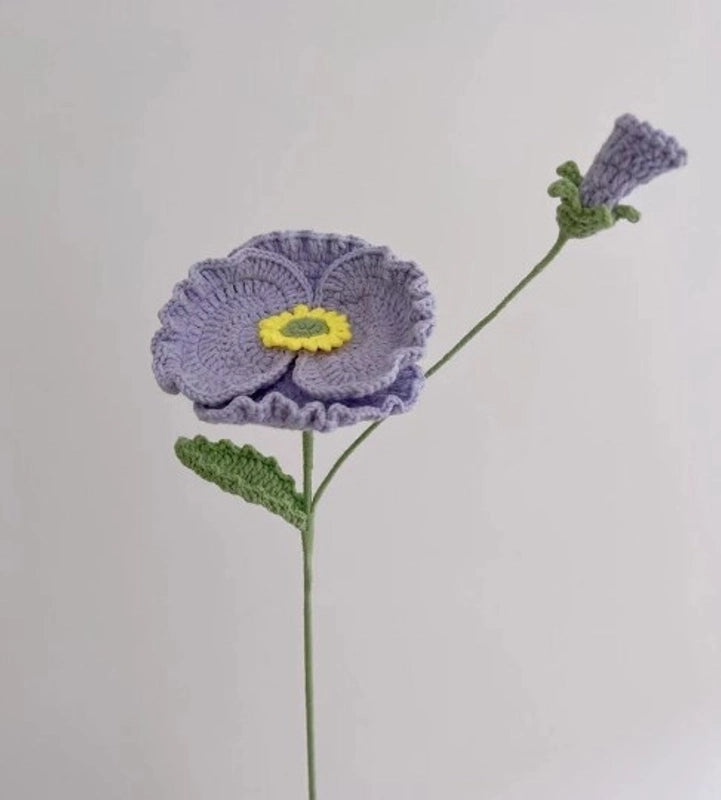 Handmade Pastoral Flower Yarn Artificial Blooms|Home Decor & Artificial Flowers