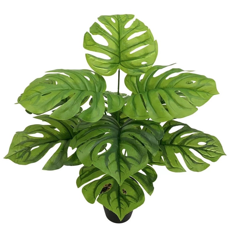 Casual PVC Fake Green Plants Artificial Flowers Decor|Home Decor Artificial Plants