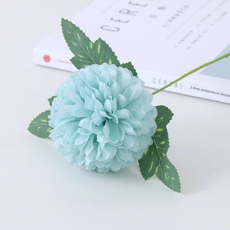 Artificial Silk Chrysanthemum Flower Single Stem Wedding Home Decor Soft Faux Floral Arrangement|Home Decor & Wedding Supplies