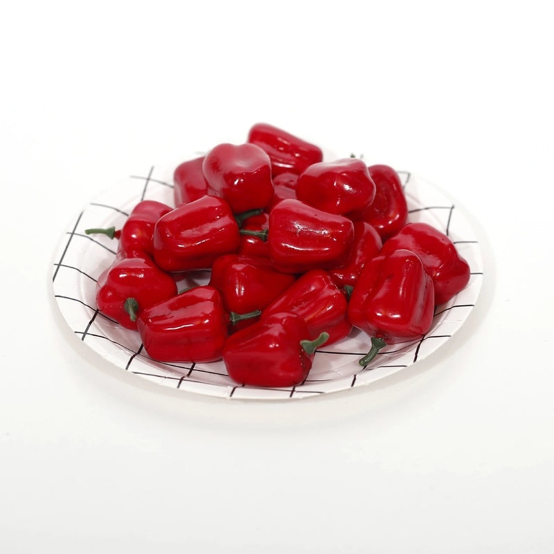 Mini Fruit Foam Props Simulation Peaches and Cherries Decorative Photo Models|Home Decor & Photo Props