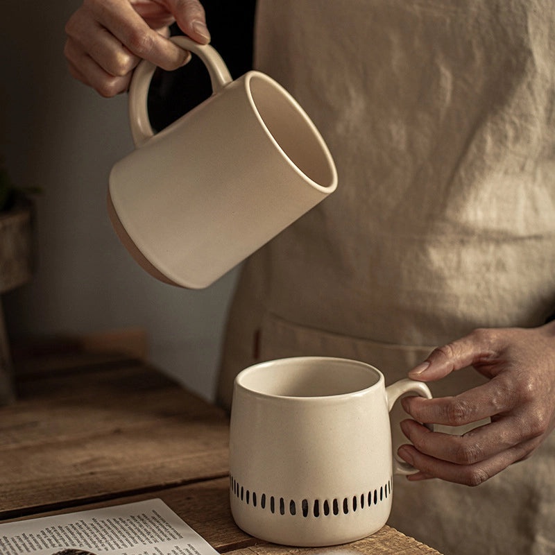 Vintage Floral Ceramic Coffee Mug 1 Pc|Home & Kitchen > Drinkware > Mugs