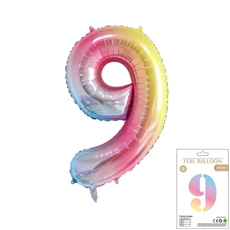 Personalized Birthday Number Balloons Aluminum Foil Party Decorations|Party Supplies Balloons