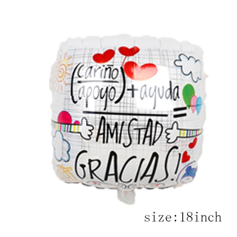 50 Pieces Birthday Party Balloons Aluminum Foil Letter Star Heart Shapes | Party Supplies Balloons|生日派对气球