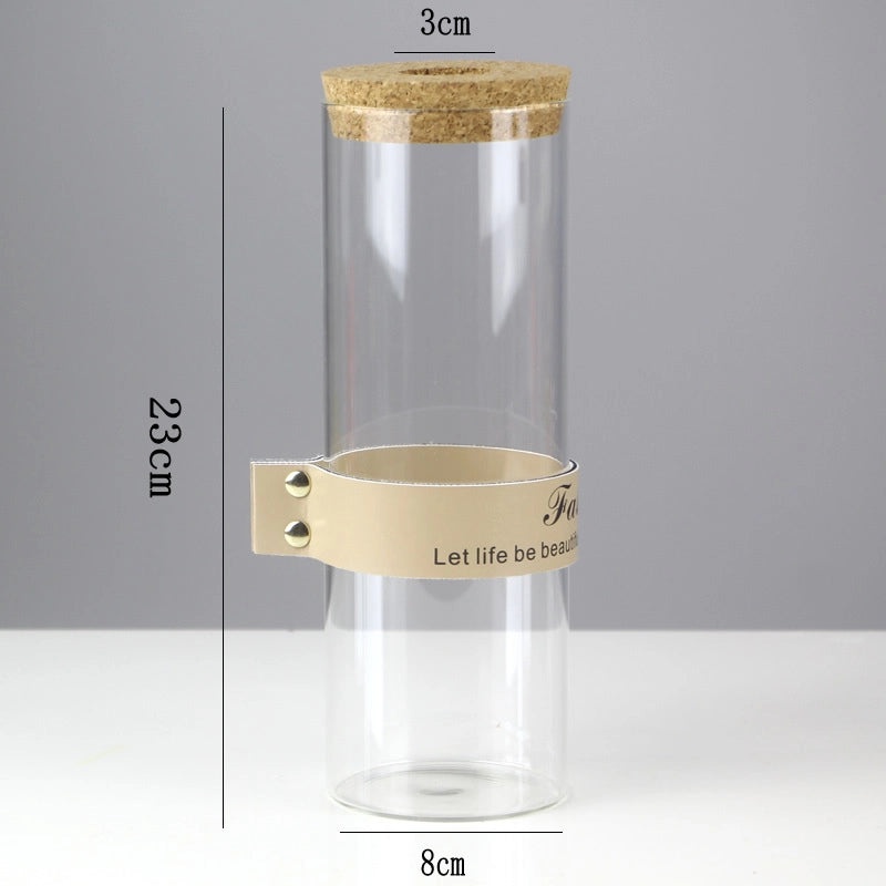 Elegant Geometric Glass Artificial Flowers for Home Decor|Home Decor Accessories