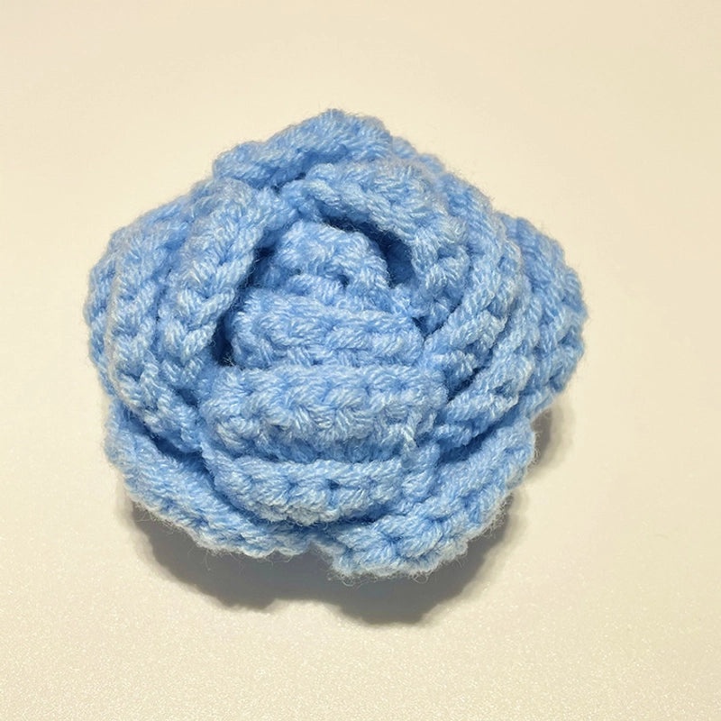 Minimalist Sunflower Heart-Shaped Rose Yarn Artificial Flowers|Home Decor Artificial Flowers